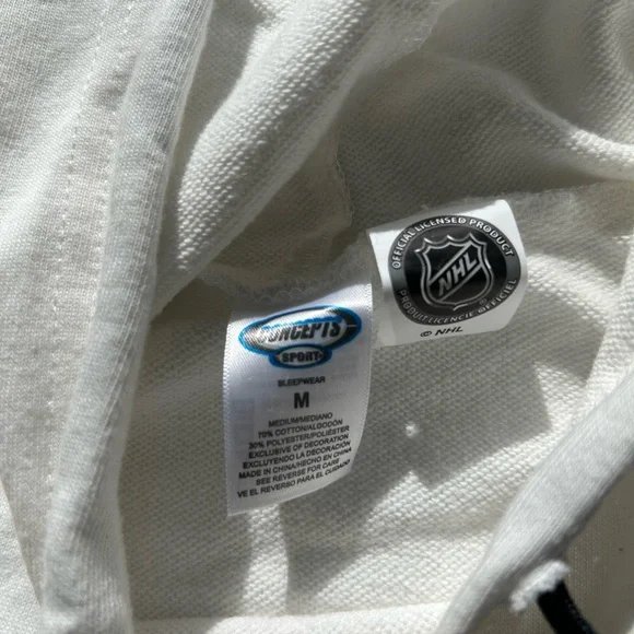 Reebok White NHL Penguins Hoodie - Picture 9 of 14